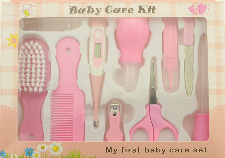 Maternal and Infant Thermometer Feeding Nasal Nasal Care 10 Piece Set Baby Manicure Clamp Nail Clipper Set Maternal and Infant Thermometer Feeding Nasal Nasal Care 10 Piece Set Baby Manicure Clamp Nail Clipper Set